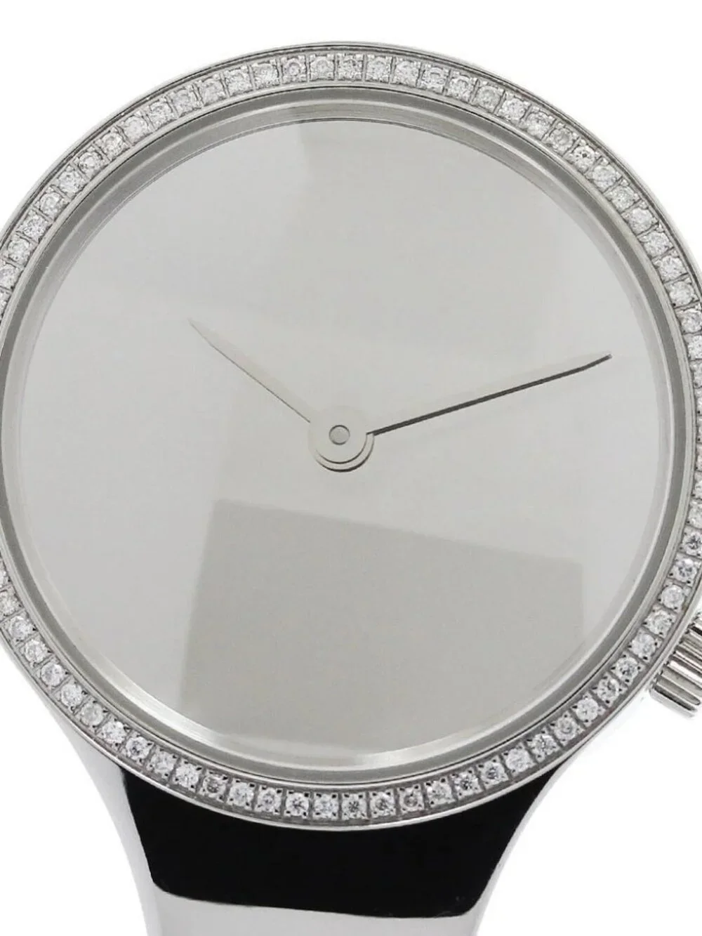 Georg Jensen Vivianna Diamond Bezel Silver Dial Quartz Ladies Watch_960247